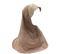 JDYaoYing Women's Instant Muslim Hijab Double Layer Islamic Head Scarf Long Scarf Head Wrap