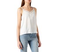 JDY Women's Jdyappa New Singlet WVN Noos Top, Cloud Dancer/Detail: DTM lace, 12