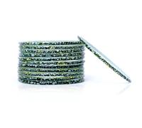 JD'Z COLLECTION Indian Jewelry Bangles For Women,Glass Bangles For Every Ocassions Authentic Handmade Textured Marvel Design,Best For Dailywear Purpose,Set Of 12, 2.4, Glass, not apply