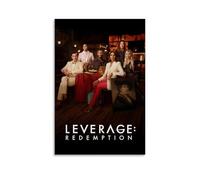 JDzenpingzsz Action Crime Drama Leverage Redemption Vintage TV Series Poster Print Painting for Bedroom Canvas Wall Art Aesthetic Decorative12x18inch(30x45cm) Unframe-style