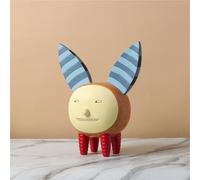 JDZYFFS Art Statue - Desktop Decoration Figurine Sculpture, Modern Cartoon Cute And Fun Abstract Animal Figurine Ornament, Painted Resin Animal Figures Statues, Home Bedroom Decorations Sculptures(C)