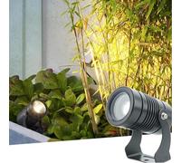 JDZYFFS LED Beam Spotlight, IP67 Waterproof Rotation Wall Washer Light, Low Voltage LED Beam Spotlight, Outdoor Buried Landscape Lamp, for Tree Garden Building Remote Lighting(Red,3W(AC85-265V))