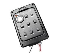 JE 307 5 band pre equalizer with tuning pickup for acoustic guitar with soft piezo black Acoustic Guitar Pickups