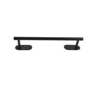 Je Cherche Une IDÉE - DI0159 - Black Metal Coat Hook 40 cm - Modern Design for Home and Bazaar - Ideal for Hanging Clothes and Accessories - Dimensions 40 x 4.5 x 6.5 cm