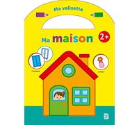 Je colle et je colorie - Ma maison 2+ (Ma valisette) (Ma valisette, 1)