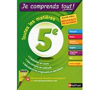 Je comprends tout - Tout en un 5ème