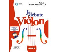 VALERIE BIME-APPARAILLY : JE DEBUTE LE VIOLON - VOL. 1 - RECUEIL + SUPPORT AUDIO