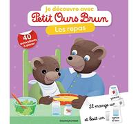 Je découvre les repas avec Petit Ours Brun - Premiers autocollants - Dès 3 ans: Je découvre avec Petit Ours Brun