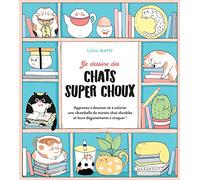 Je dessine des chats super choux: Apprenez à dessiner et à colorier une ribambelle de minets chats-dorables et leurs déguisements à croquer !: 31615