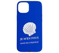 Je m'en fous parce que je suis dans ma coquille timide Case for iPhone 15 Plus