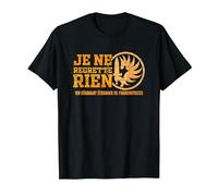 Je ne Regret Rien - Legion Etrangere T-Shirt, Men, Black, Small