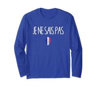Je Ne Sais Pas - I Don't Know In French Language Teacher Long Sleeve T-Shirt