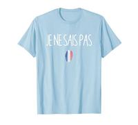 Je Ne Sais Pas - I Don't Know In French Language Teacher T-Shirt