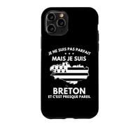 Je Ne Suis Pas Parfait Mais Je Suis Breton Bretagne Case for iPhone 11 Pro