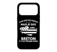 Je Ne Suis Pas Parfait Mais Je Suis Breton Bretagne Case for iPhone 17 Pro Max