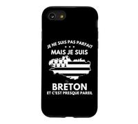 Je Ne Suis Pas Parfait Mais Je Suis Breton Bretagne Case for iPhone SE (2020) / 7/8