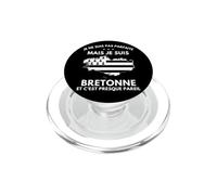 Je Ne Suis Pas Parfaite Mais Je Suis Bretonne Bretagne PopSockets PopGrip for MagSafe
