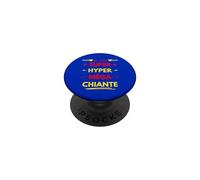 Je Suis Super Hyper Méga Chiante Cadeau Humour Femme Râler PopSockets Adhesive PopGrip