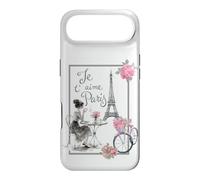 Je T'aime Paris Romantic Café with Eiffel Tower Bicycle Case for iPhone Air