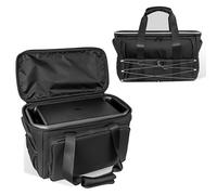 Jeachan Carrying Case Compatible with DJI Power 1000 Portable Power Station, Travel Storage Bag Anti-collision, Scratch-proof, Waterproof with Back and Sides Pockets for Charging Cable and Accessories