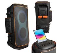 Jeachan Speaker Bag Rugged Speaker Bag Carry Case Compatible with JBL PartyBox 710, Portable Speaker Carry Bag