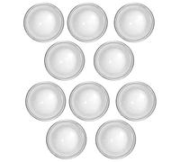 Jeada Lens Optical Convex Lens Glass 12.5mm Height:3.6MM Plano-Convex Lens LED Lens（12.5mmxH3.6mmxF10mm）