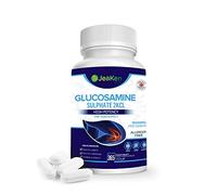 JeaKen Glucosamine 1500mg 2KCL - Joint Health, Bone & Knee Support - Potent Formula with Cod Liver Oil, Collagen - Gluten and Soy-Free Supplement for Men and Women