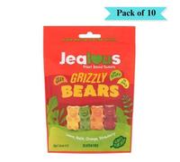 Jealous Sweets Grizzly Bears - Pack of 10 (125g each)
