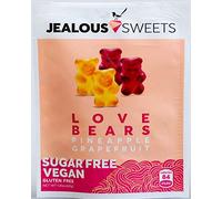 Jealous Sweets Sugar Free& Vegan Love Bears 40g (Pack of 10)