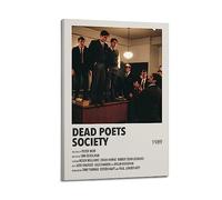 JEAM Dead Poets Society Aesthetic Pictures Individual Room Decor Dorm Wall Decor Art Poster, Album Cover Picture Decor Poster 12x18inch(30x45cm) Frame-style