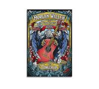 JEAM Morgan Wallen Aesthetic Pictures Individual Room Decor Dorm Wall Decor Art Poster, Album Cover Picture Decor Poster 12x18inch(30x45cm) Unframe-style