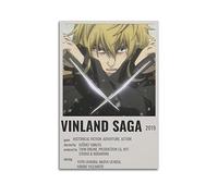 JEAM Vinland Saga Aesthetic Pictures Individual Room Decor Dorm Wall Decor Art Poster, Album Cover Picture Decor Poster 12x18inch(30x45cm) Unframe-style