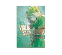 JEAM Vinland Saga Aesthetic Pictures Individual Room Decor Dorm Wall Decor Art Poster, Album Cover Picture Decor Poster 12x18inch(30x45cm) Unframe-style