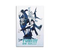 JEAM Yuri!!! on Ice Aesthetic Pictures Individual Room Decor Dorm Wall Decor Art Poster, Album Cover Picture Decor Poster 12x18inch(30x45cm) Unframe-style
