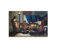 Jean Auguste Dominique Ingres，Virgil Reading The Aeneid before Augustus, Livia And Octavia Canvas Print Wall Decor 20x30inch(50x75cm)
