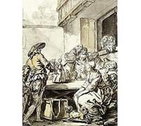 Jean Baptiste Greuze Savoyard With A Dancing Doll Art Print Canvas Premium Wall Decor Poster Mural