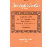 Jean Baptiste Loeillet De Gant: Six Sonatas For Flute, Oboe Or Violin And Continuo Volume Ii. Op. 5 Nos. 4-6