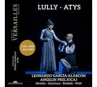 Jean-Baptiste Lully : Lully: Atys CD with DVD and Blu-ray 4 discs (2025)