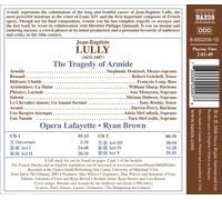 JEAN-BAPTISTE LULLY: THE TRAGEDY OF ARMIDE NEW CD