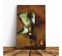 Jean Chardin Still Life (3) Canvas Print | Gallery Wrapped 30mm Frame Wall Art | 20x14 inches | Ready to Hang | Modern Still Life Picture | Living Room Bedroom Lounge Office