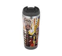 Jean Claude Basquiat Art #1 - Travel Mug, Thermal Insulated Cup for Hot and Cold Beverages Drinks