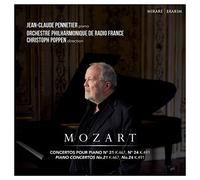 Jean-Claude Pennetie - onertos Pour Piano No. 21 No. 24 - CD - J3z
