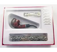 Jean Claude Pipe Gift Set Beginner Set Pipe Brown Curved