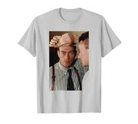 Jean-Claude Van Damme Bloodsport Timecop Actor T-Shirt, Men, Silver Grey, Large