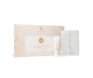 JEAN D'ARCEL Beauty 14 Day Ampoule Set The Essence of Gold - 12 Ampoules + 2 Care Highlights - Visible Glow - Plumper Skin Complex - Limited Anniversary Edition
