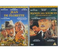 JEAN DE FLORETTE 1-2 COMPLETE COLLECTION 1. JEAN DE FLORETTE / 2. MANON DES SOURCES - JEAN DE FLORETTE PART 2 = ULTIMATE 2x DVD SET