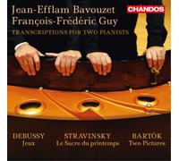 Jean-Efflam Bavouzet Transcriptions for Two Pianists (CD) Album (US IMPORT)