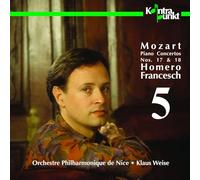 Jean Francaix, Berliner Blaserquintett - Piano Concertos No. 17 & 18
