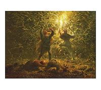Jean Francois Millet French Birds Nesters Large Art Print Poster Wall Decor Premium Mural