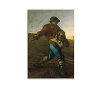 Jean Francois Millet Printed Posters The Sower Canvas Wall Art Picture Prints Hanging Photo Idea Decor Homes Artworks 12x18inch(30x45cm)